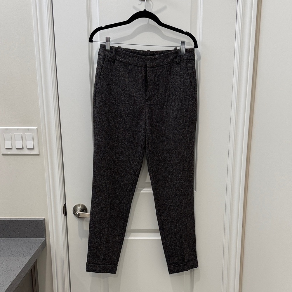 Zara Women’s Charcoal Straight Leg Trouser